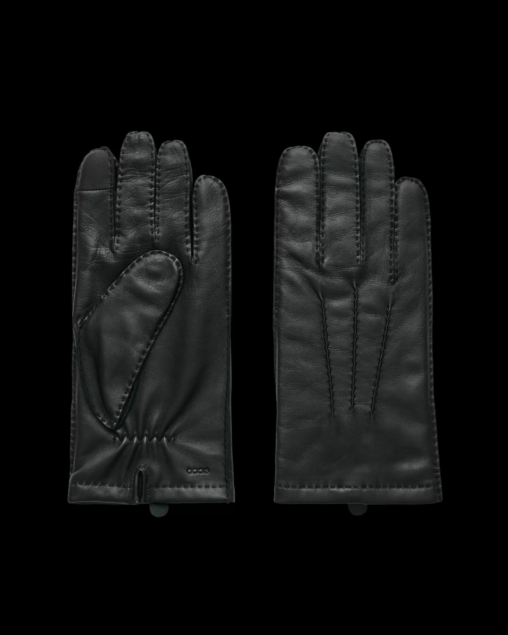 Ecco Mens Stitched Gloves